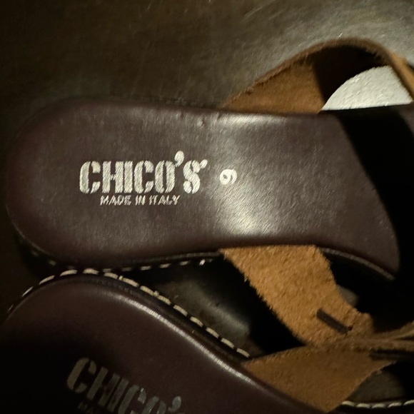 Chico Brown Flip Flops - Picture 5 of 6